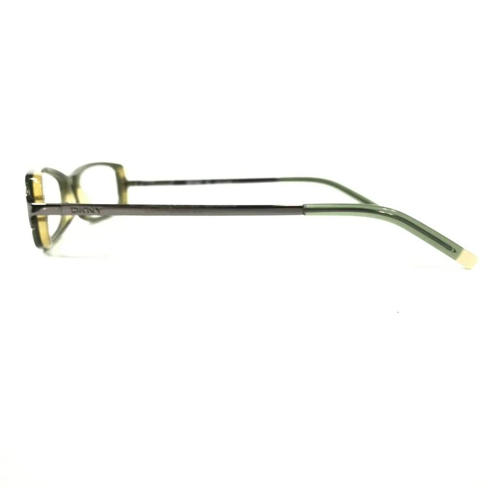 DKNY Eyeglasses Frames DY4507 3015 Gray Clear Green Brown Rectangular 50-17-135